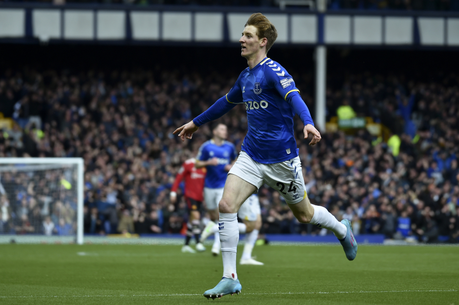 „Everton“ namuose iškovojo gyvybiškai svarbią pergalę prieš „Manchester United“ ekipą