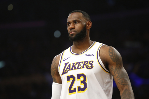 Geriausių visų laikų NBA žaidėjų dešimtuke - analitiko spjūvis L. Jamesui