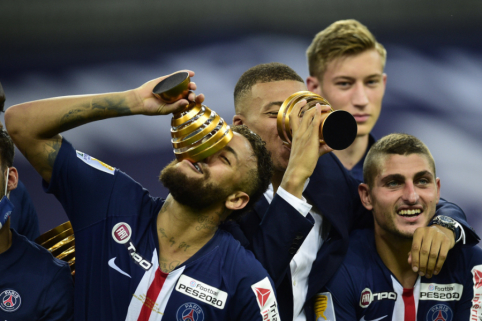 PSG - Prancūzijos lygos taurės čempionai 