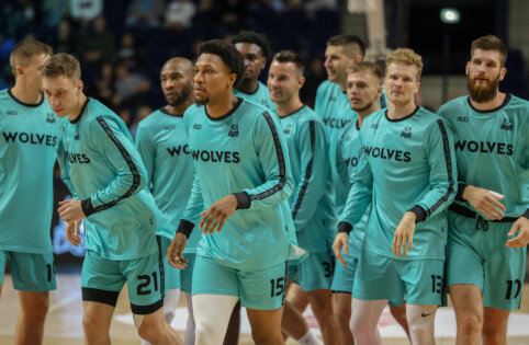 J. Tayloro sugrįžimas nepadėjo: uteniškiai nušlavė „Wolves“
