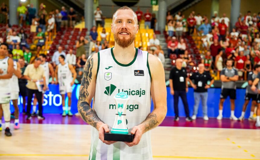 MVP: į titulą „Unicaja“ vedusiam Brazdeikiui – asmeninis pripažinimas