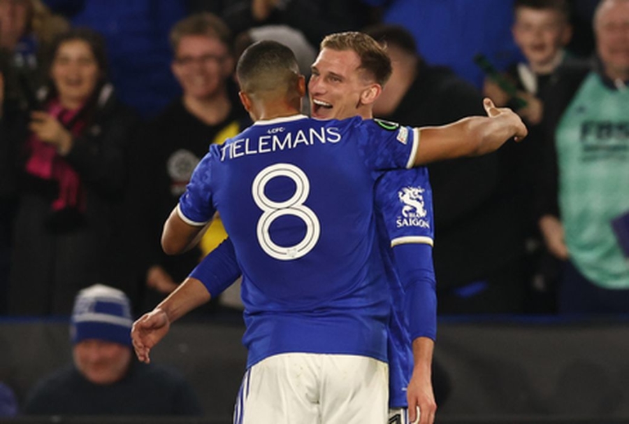 „Leicester“ pirmajame mače susikrovė dviejų įvarčių persvarą prieš prancūzus