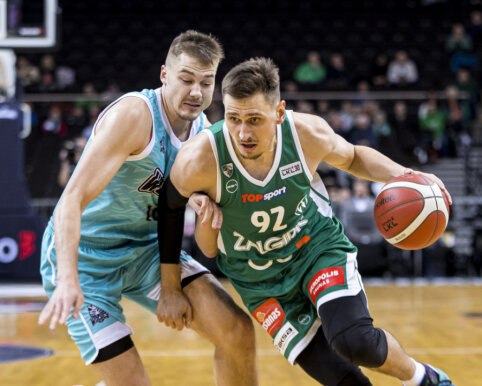 Dramatiškoje kovoje „Žalgiris“ palaužė „Wolves“ ekipą