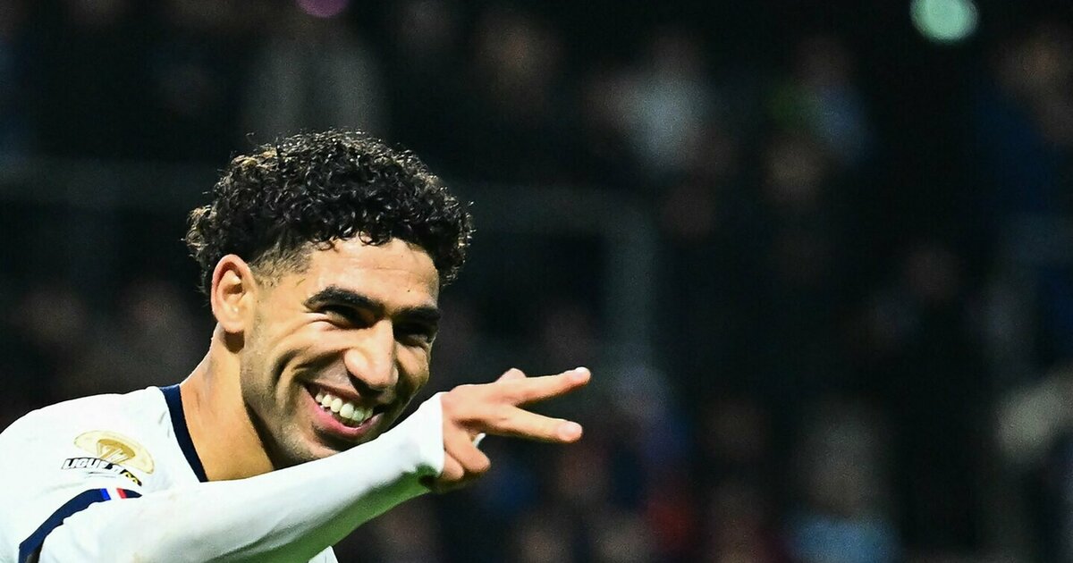 PSG dominavimas Prancūzijoje: Achrafo Hakimi „hat-trickas“ sutriuškino „Le Havre“