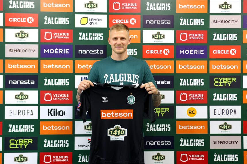 „Žalgiris“ pasikvietė Lietuvos rinktinės vartininką