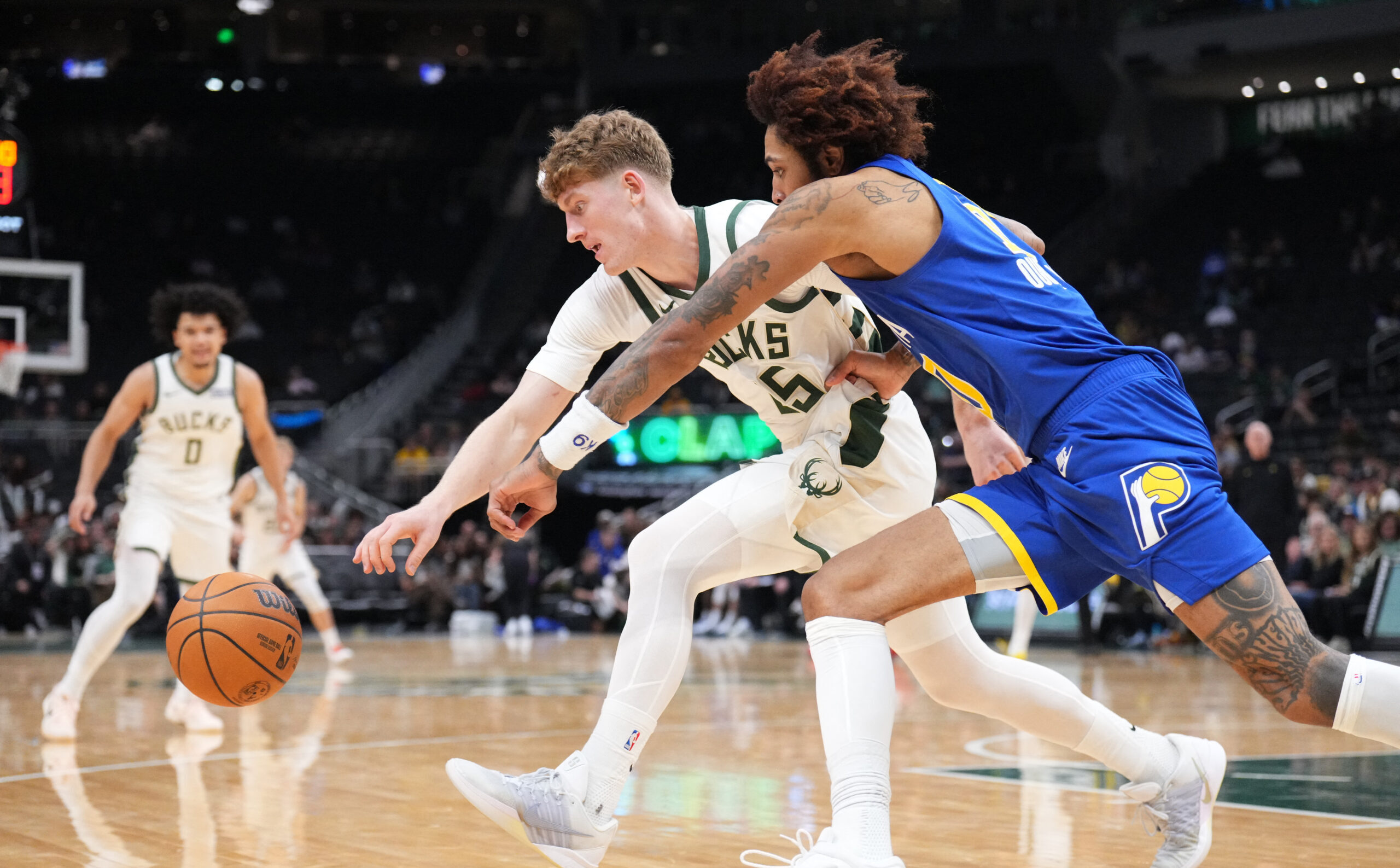 Pirma „Bucks“ pergalė NBA: Kasparas Jakučionis prisidėjo prie sėkmės prieš „Pacers“