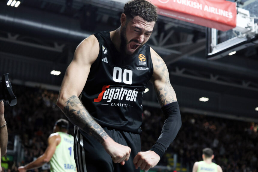 Karjeros pasirodymą surengęs „Virtus“ prancūzas – Eurolygos turo MVP