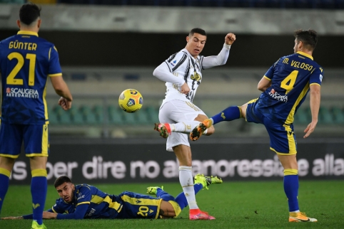 „Juventus“ prarado dar du taškus