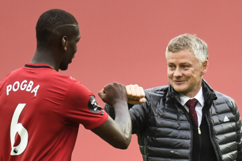 O. G. Solskjaeras tikisi, kad P. Pogba padės parašą po nauja sutartimi