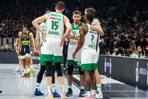 Dvidešimties taškų deficitą panaikinęs „Žalgiris“ įveikė ALBA