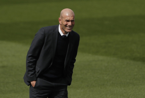 Z. Zidane'as: esame labai pavargę, bet laimingi