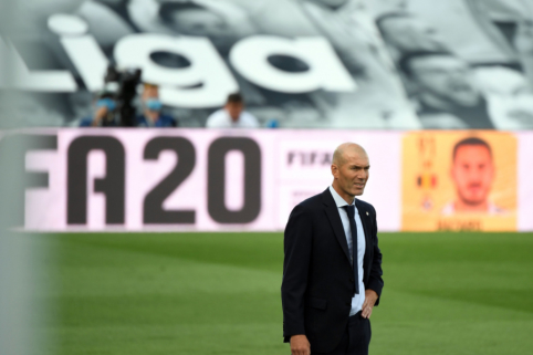 Z.Zidane’o nenustebino Mbappe pasirodymas Barselonoje 