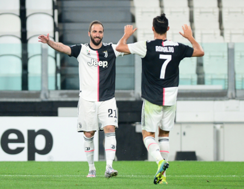 „Juventus“ nepaliko vilčių mažumoje likusiai „Lecce“ ekipai