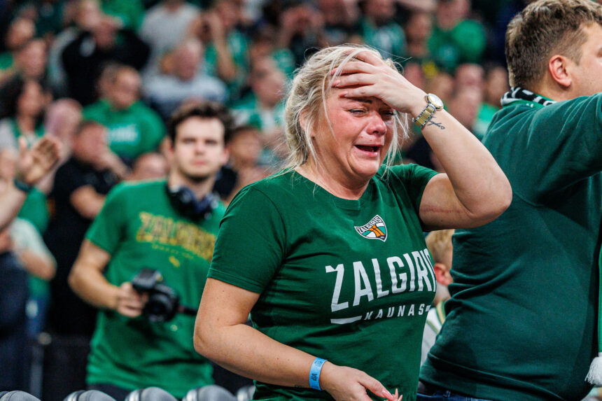Pralaimėjimų seriją fiksuojantis „Žalgiris“ – už įkrintamųjų zonos