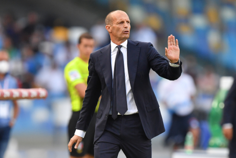 M. Allegri: „Belieka užsičiaupti ir sunkiai dirbti“