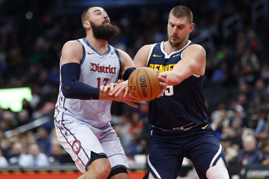 Įspūdingo Jokičiaus nepakako: Valančiūnas su „Wizards“ nugalėjo „Nuggets“